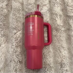 Berry Pink Starbucks Stanley Winter Limited Edition 2024